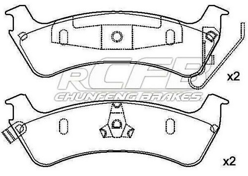 JEEP Brake Pad Set
