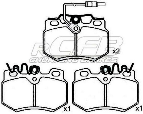 Peugeot Brake Pad Set