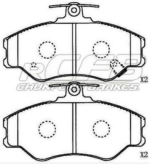 Hyundai Brake Pad Set