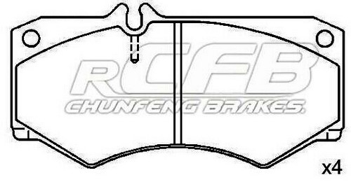 Mercedes Benz Brake Pad Set