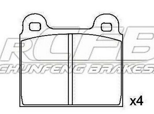 Opel Brake Pad Set