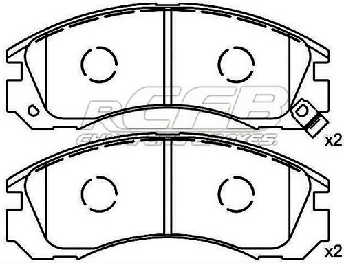Mitsubishi Brake Pad Set