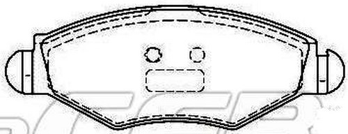 Peugeot Brake Pad Set