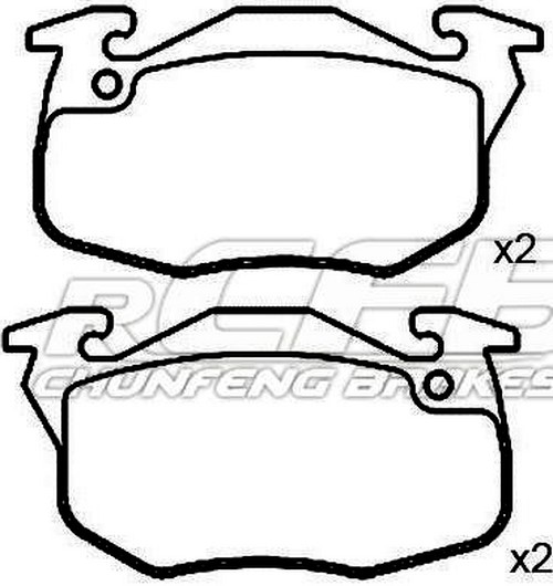 Renault Brake Pad Set