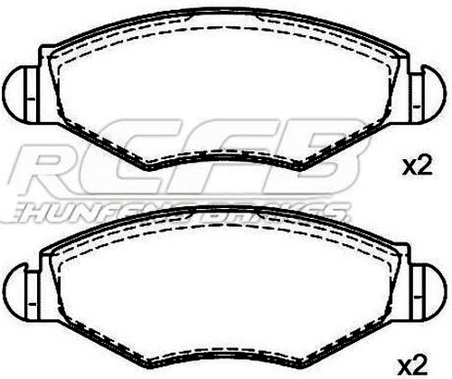 Peugeot Brake Pad Set