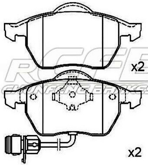Volkswagen Brake Pad Set