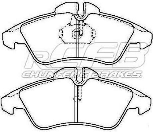 Mercedes Benz Brake Pad Set