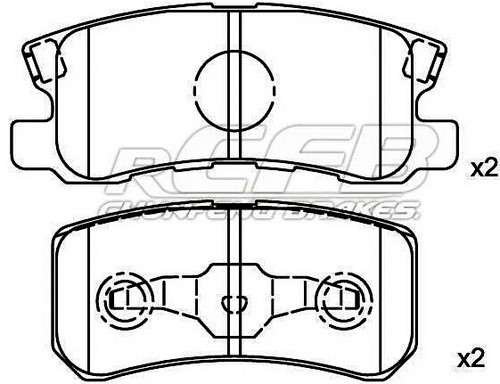 Mitsubishi Brake Pad Set