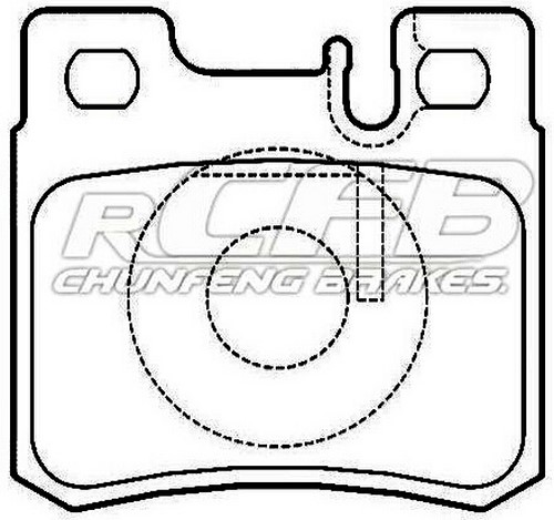 Mercedes Benz Brake Pad Set