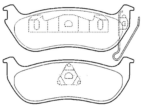 Ford Brake Pad Set