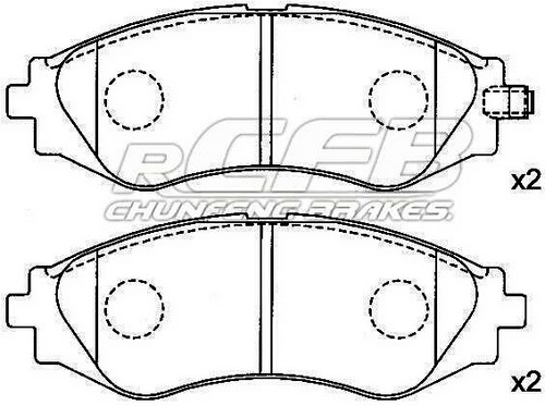 Daewoo Brake Pad Set