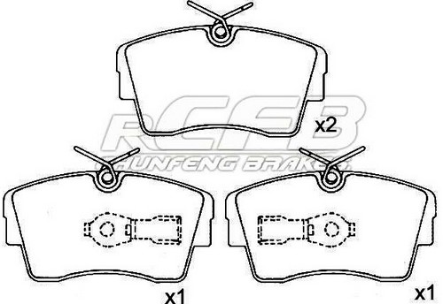 Opel Brake Pad Set