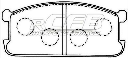 Mitsubishi Brake Pad Set