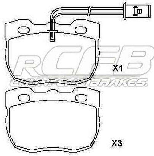 Land Rover Brake Pad Set