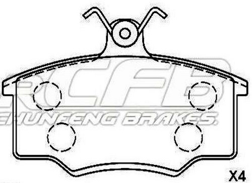 Volkswagen Brake Pad Set
