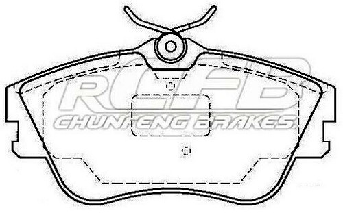 Volkswagen Brake Pad Set