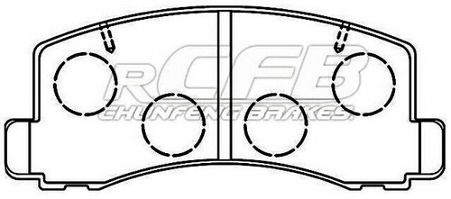 Mitsubishi Brake Pad Set