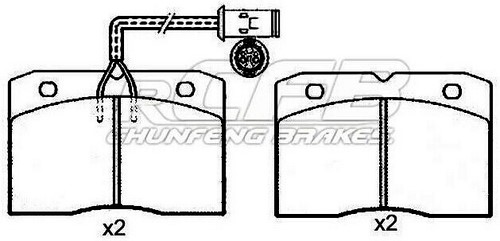 Renault Brake Pad Set