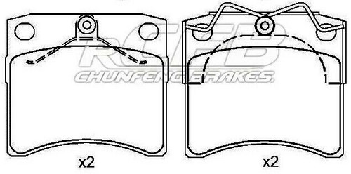 Volkswagen Brake Pad Set