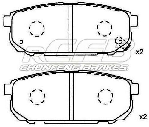 KIA Brake Pad Set