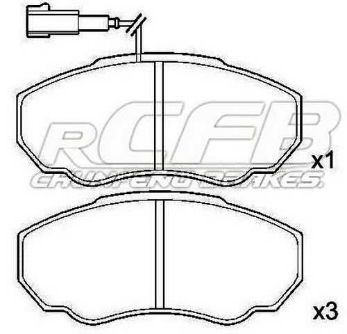 FITA Brake Pad Set