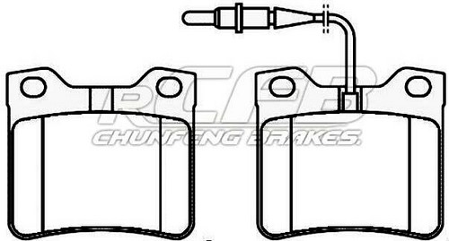 Mercedes Benz Brake Pad Set