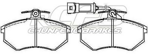 Volkswagen Brake Pad Set