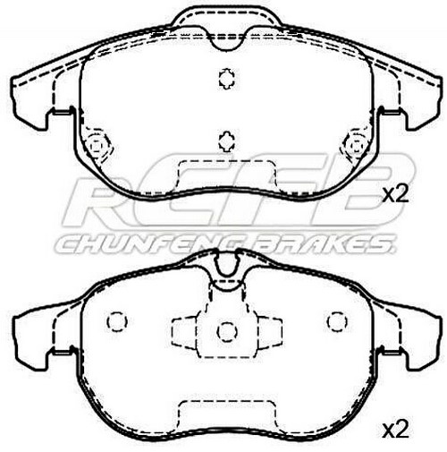Opel Brake Pad Set