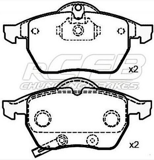 Opel Brake Pad Set
