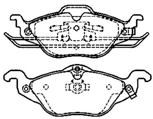 Opel Brake Pad Set
