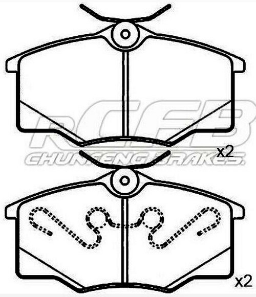Opel Brake Pad Set