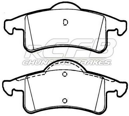 JEEP Brake Pad Set