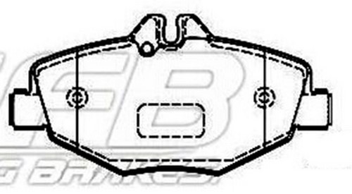 Mercedes Benz Brake Pad Set