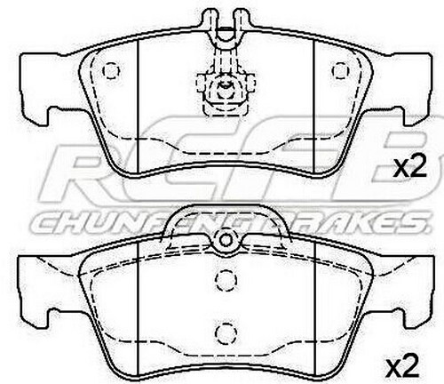 Mercedes Benz Brake Pad Set