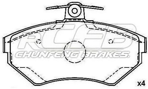 Volkswagen Brake Pad Set