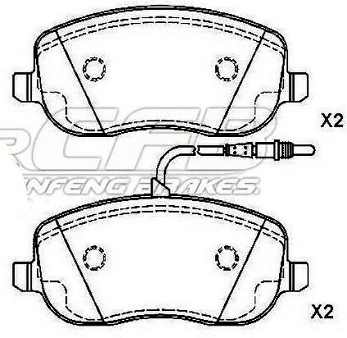 FITA Brake Pad Set
