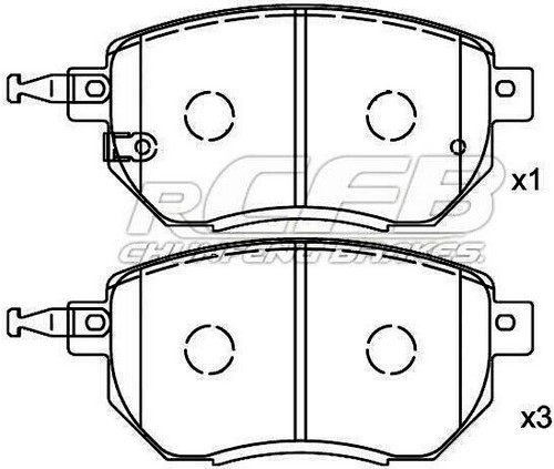 Nissan Brake Pad Set