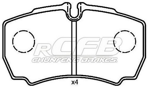 Iveco Brake Pad Set