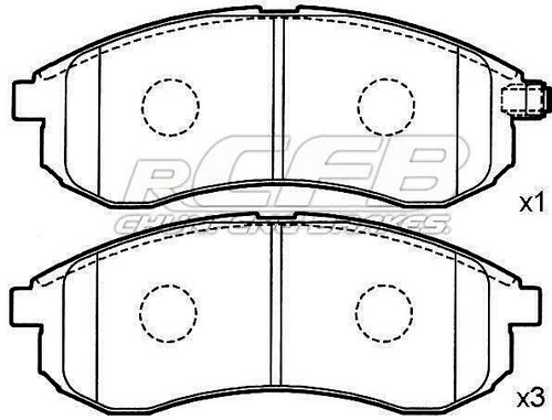 Mitsubishi Brake Pad Set