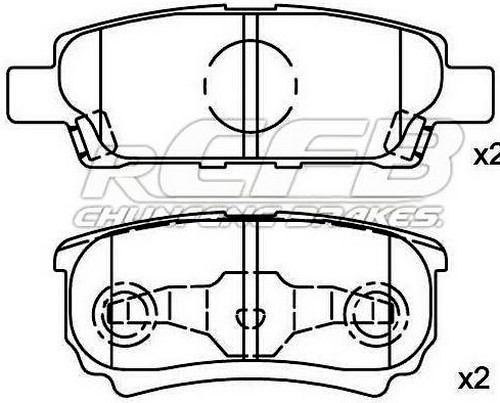 Mitsubishi Brake Pad Set