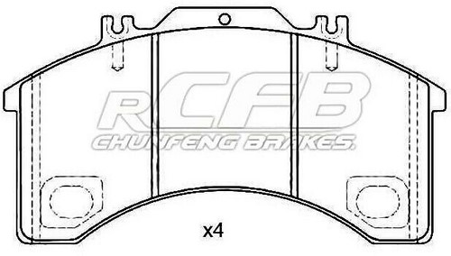 Iveco Brake Pad Set