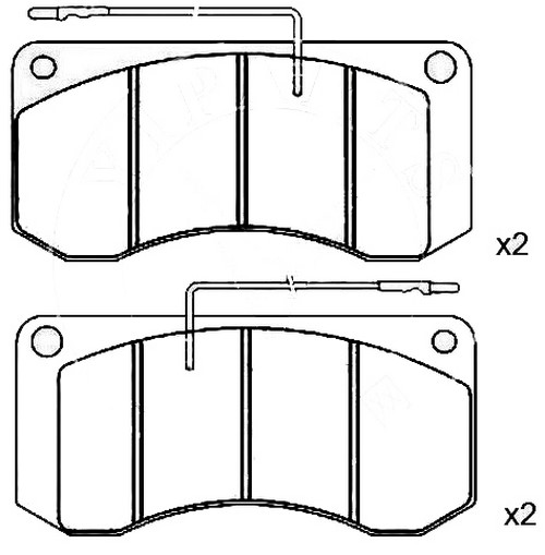 Renault Brake Pad Set