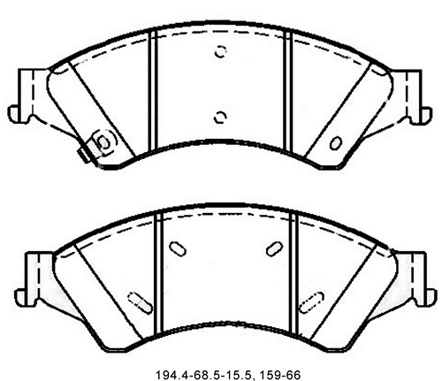 Mazda Brake Pad Set