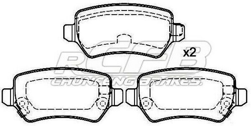 Opel Brake Pad Set