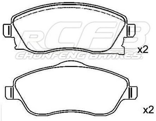 Opel Brake Pad Set