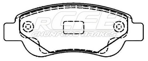 Peugeot Brake Pad Set