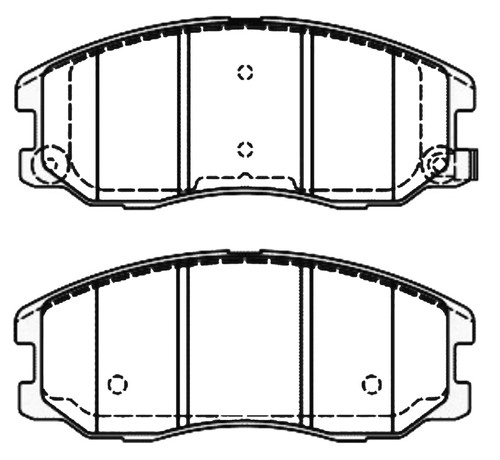 Opel Brake Pad Set