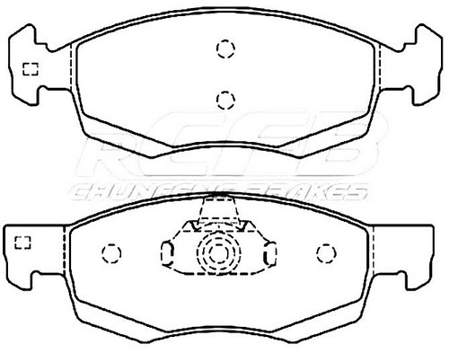 Renault Brake Pad Set