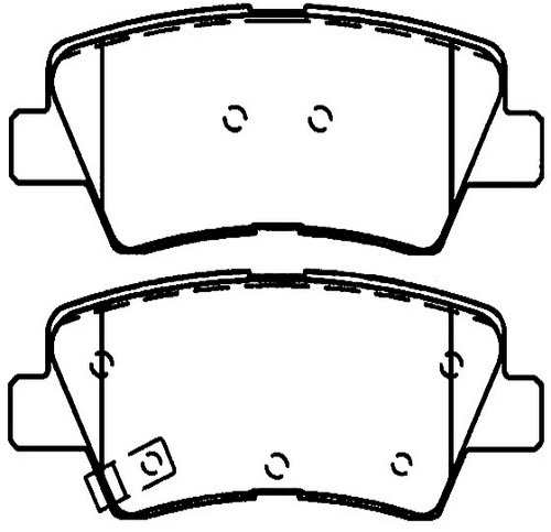 Peugeot Brake Pad Set