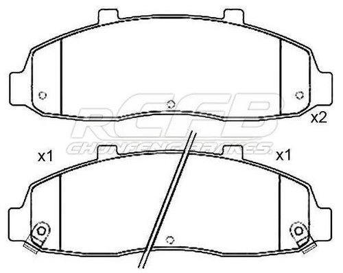 Ford Brake Pad Set